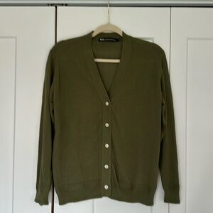 Nicholson & Nicholson Long Sleeve Cotton Cardigan